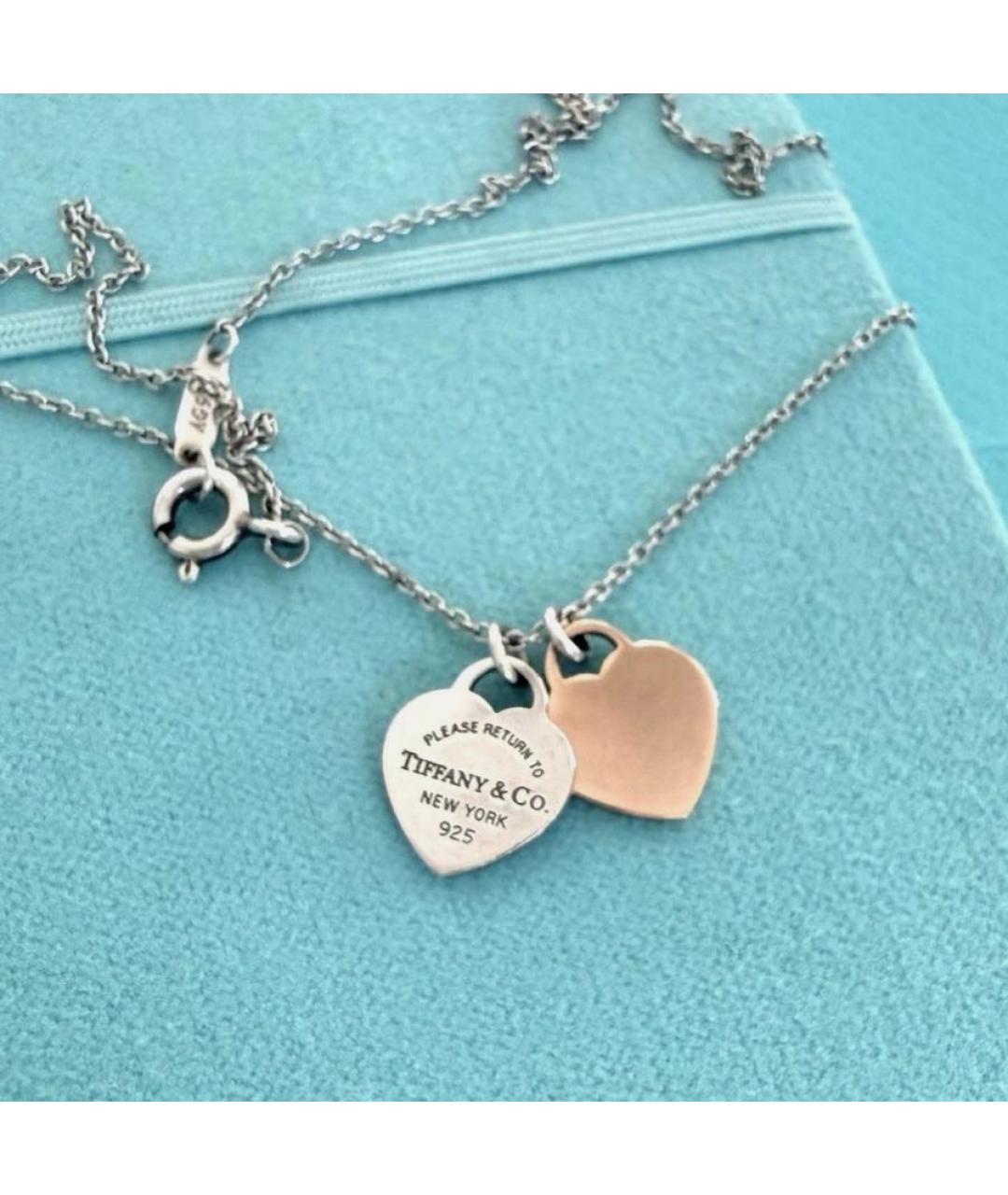 TIFFANY&CO Серебряная серебряная подвеска, фото 5