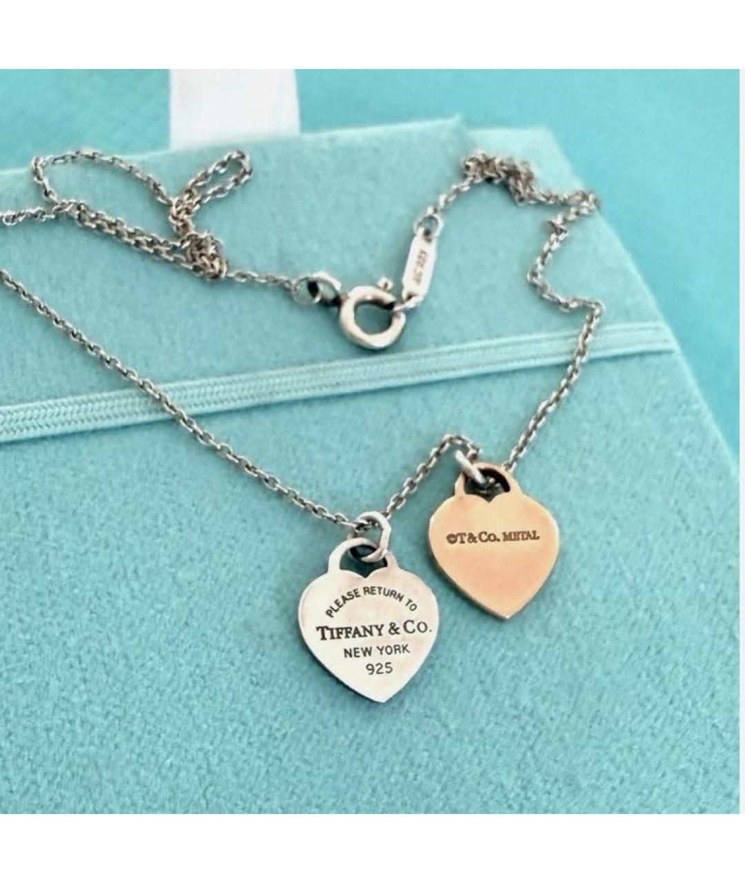 TIFFANY&CO Серебряная серебряная подвеска, фото 3