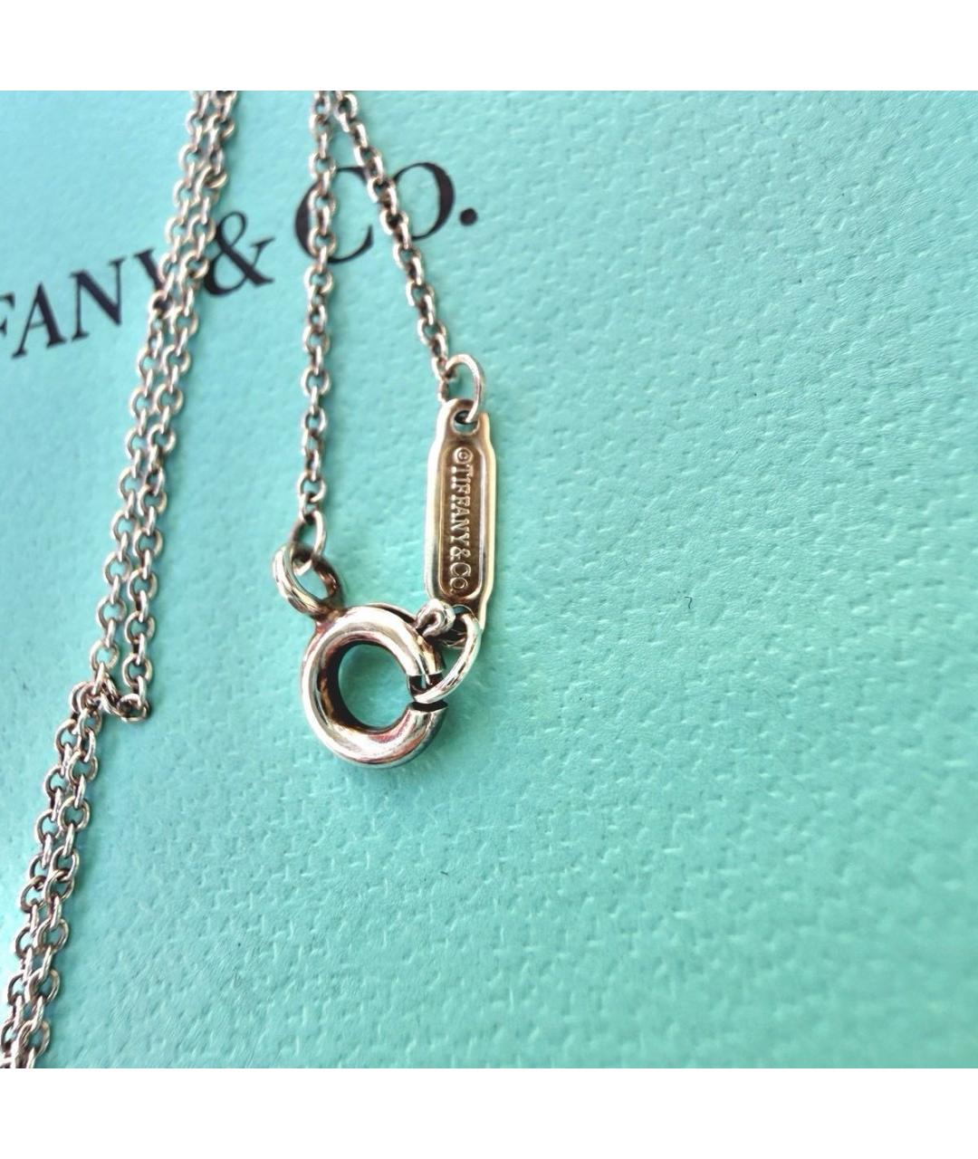 TIFFANY&CO Розовая серебряная подвеска, фото 4