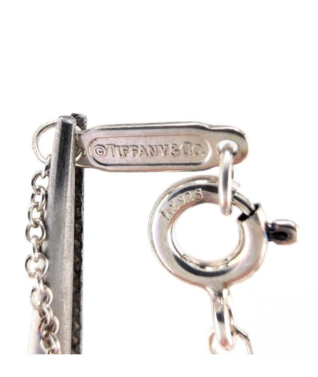 TIFFANY&CO Бирюзовая серебряная подвеска, фото 4