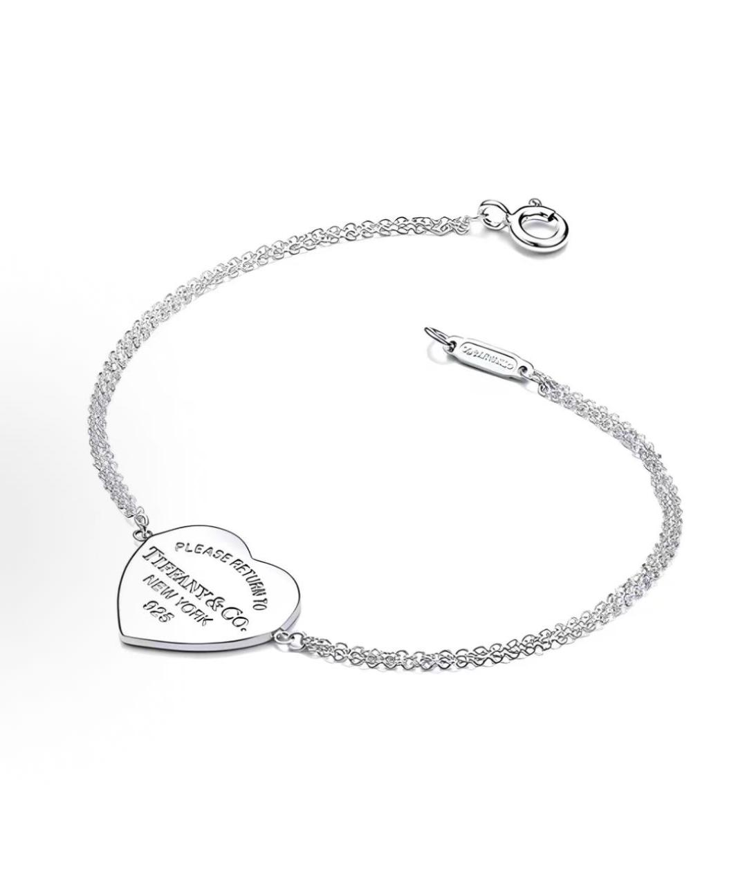TIFFANY&CO Серебряный серебряный браслет, фото 2