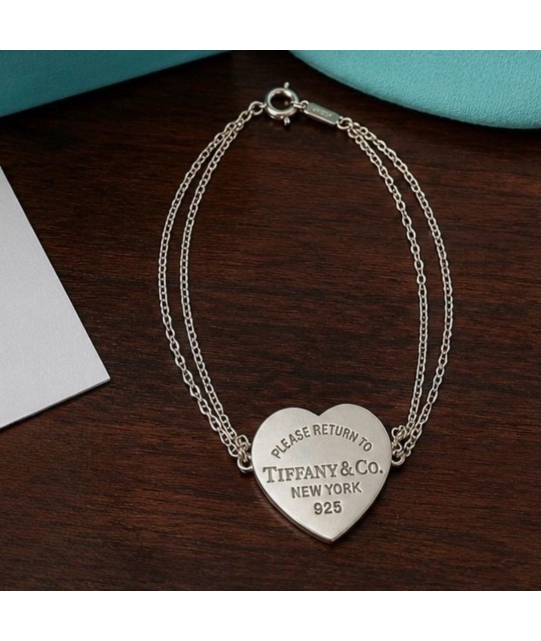 TIFFANY&CO Серебряный серебряный браслет, фото 3