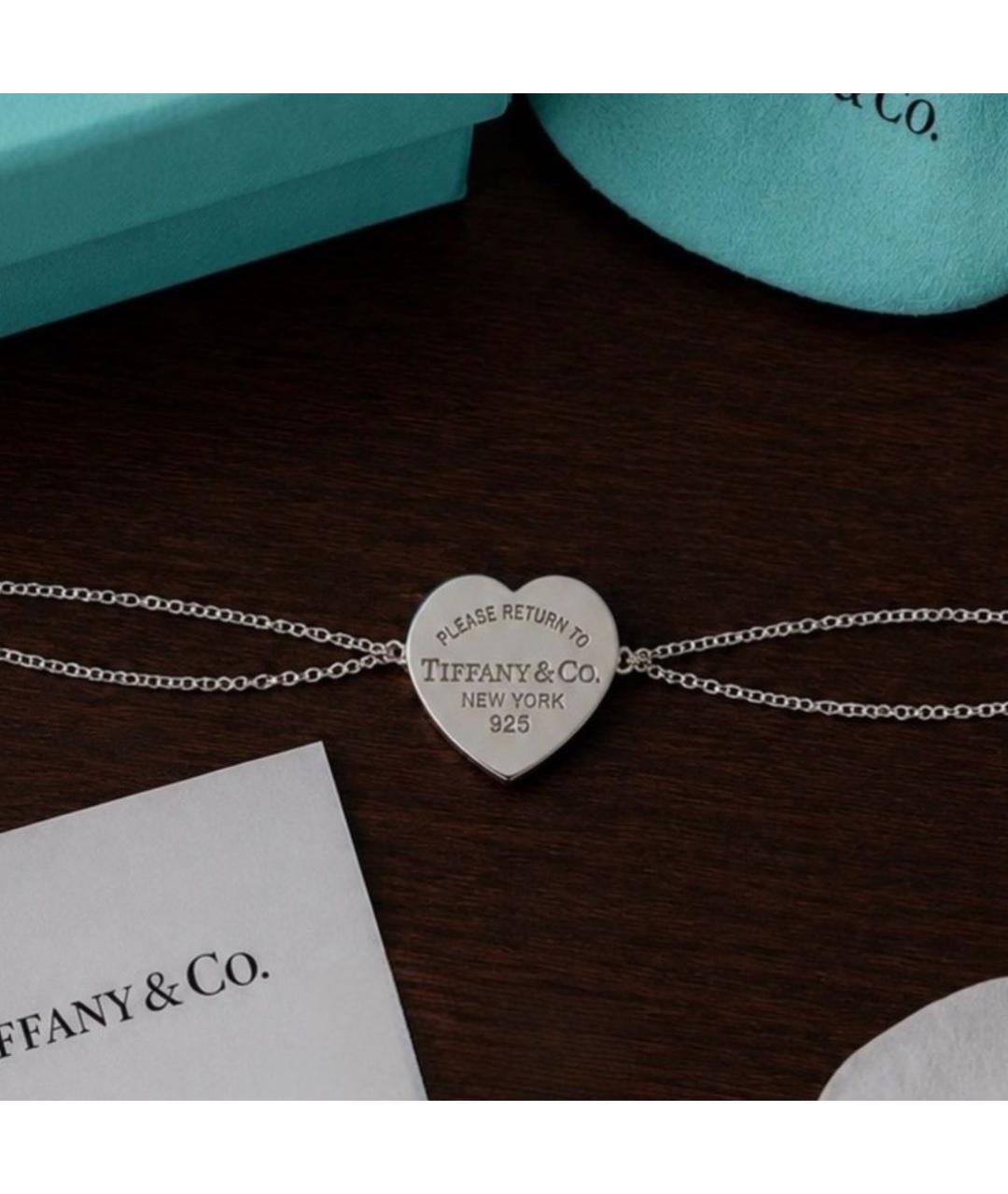 TIFFANY&CO Серебряный серебряный браслет, фото 4