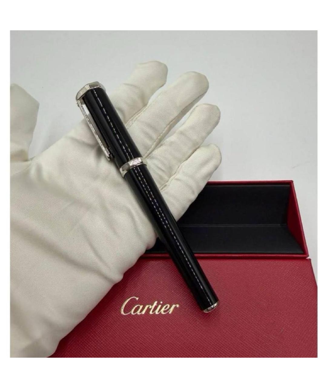 CARTIER Черная чернильная ручка, фото 4