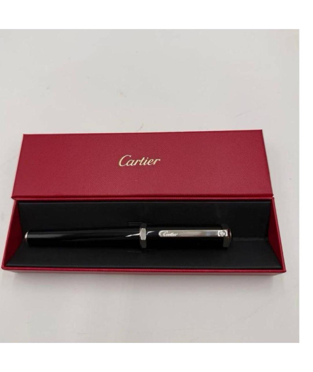 CARTIER Черная чернильная ручка, фото 5