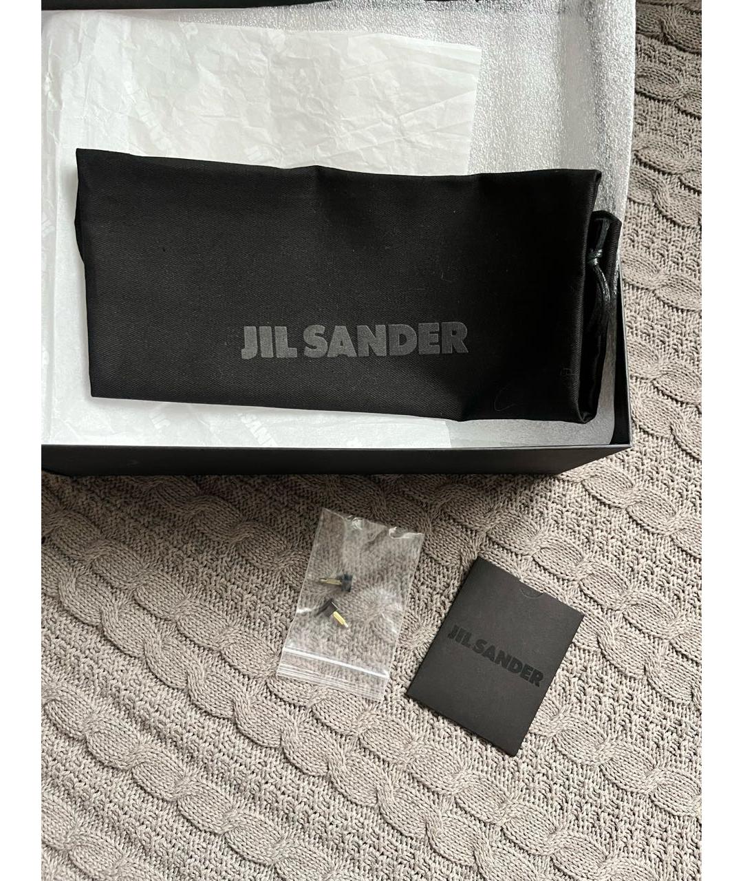 JIL SANDER Темно-синие замшевые туфли, фото 6