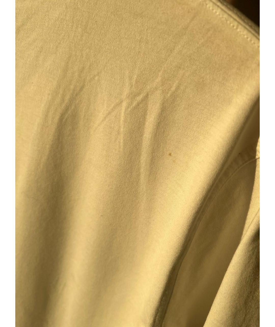 BURBERRY Белая хлопковая футболка, фото 6