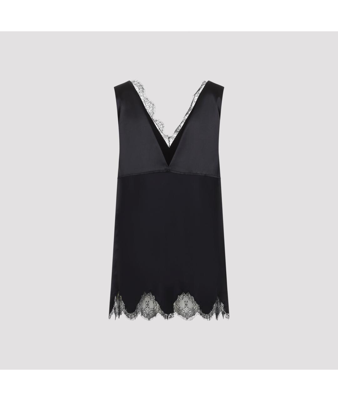 Carven Черная шерстяная блузы, фото 3