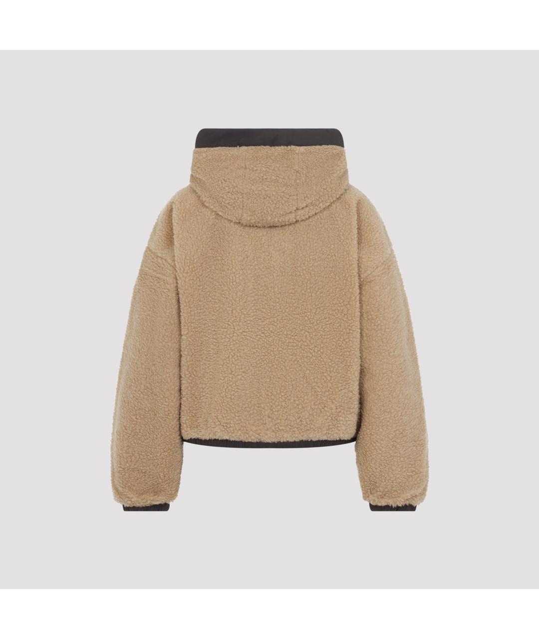 CANADA GOOSE Бежевая шерстяная куртка, фото 3