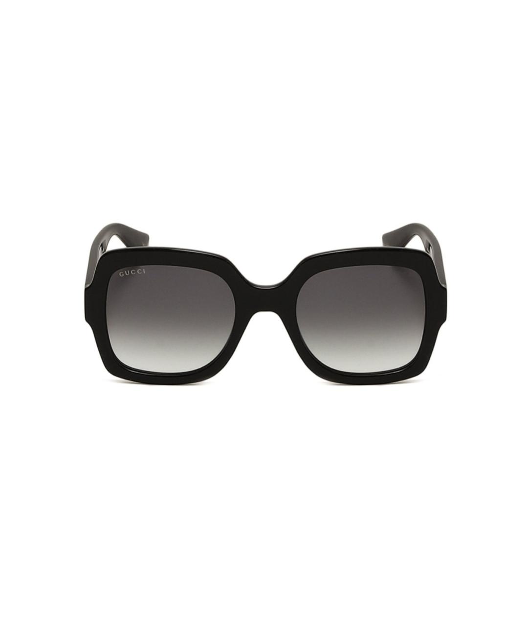 GUCCI Черные пластиковые солнцезащитные очки, фото 3