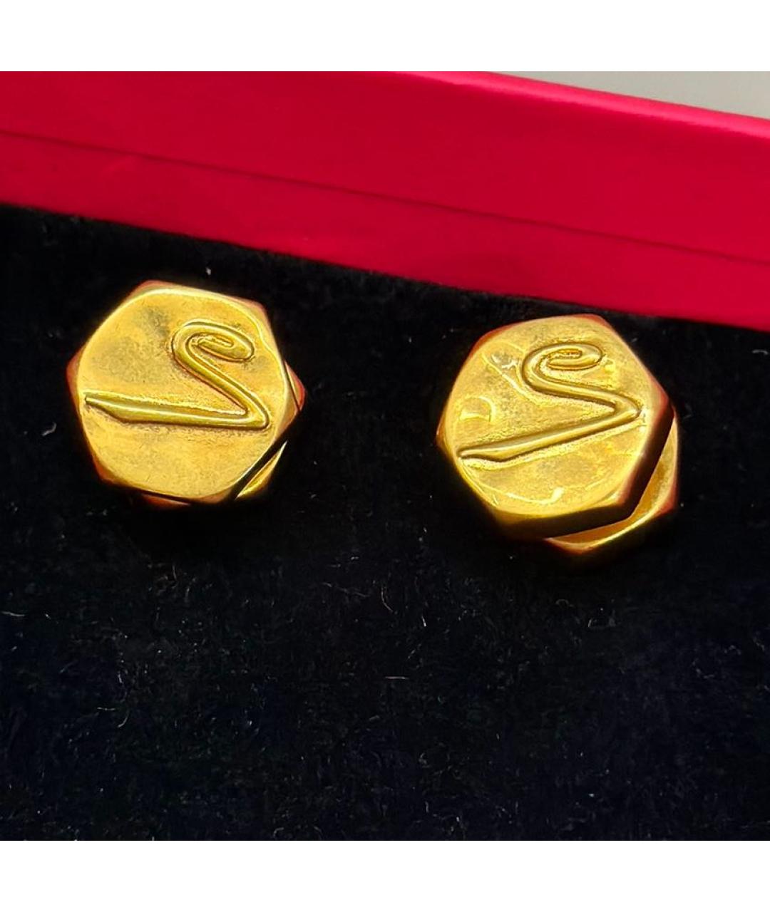 SCHIAPARELLI Золотые серьги, фото 5