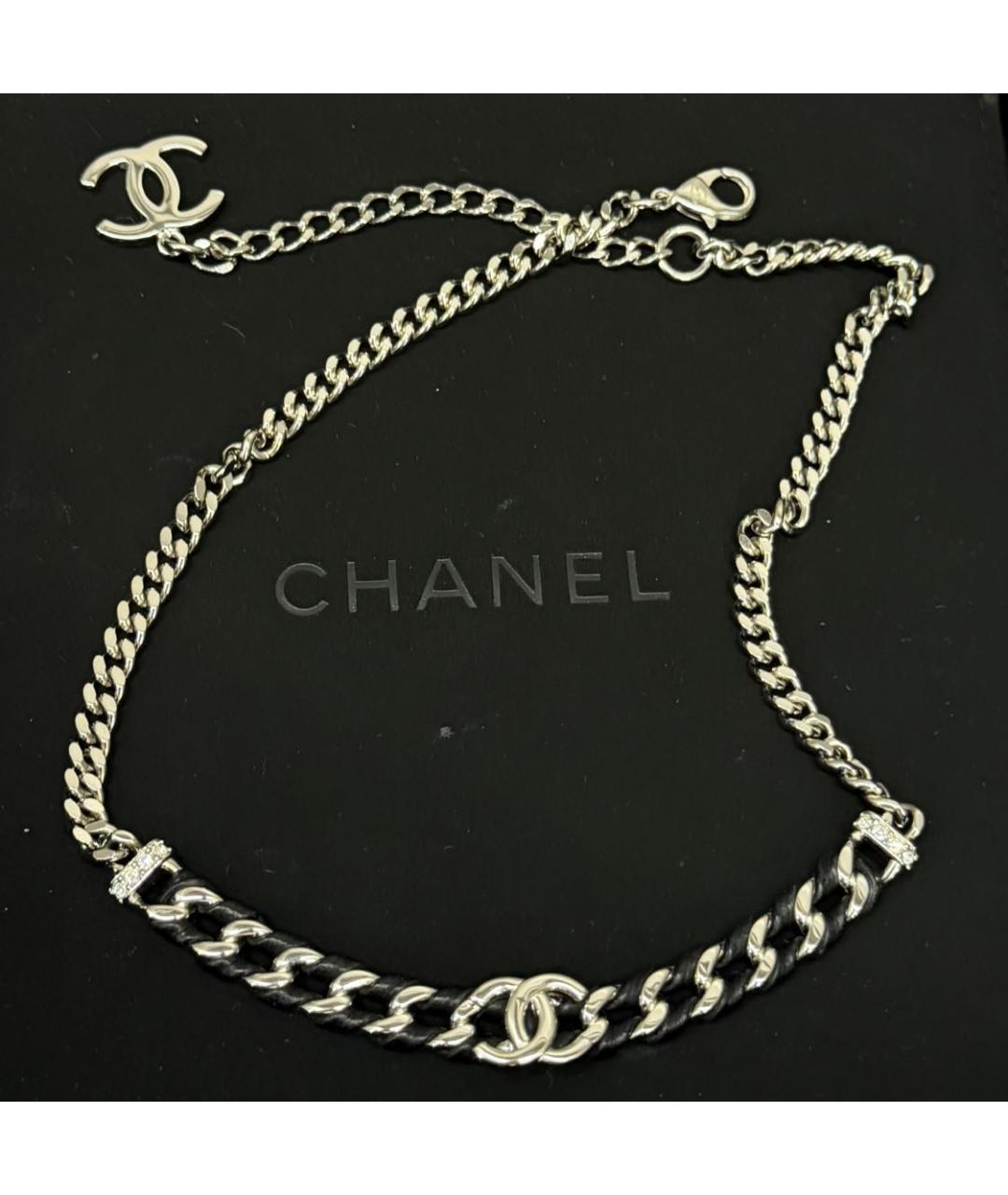 CHANEL Серебряный чокер, фото 5