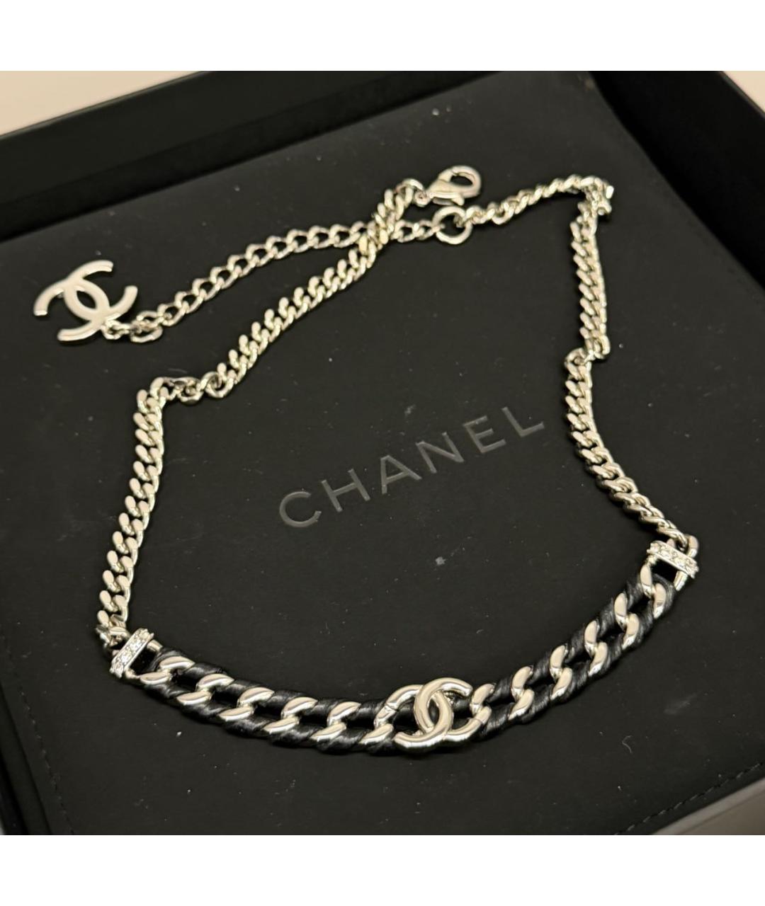 CHANEL Серебряный чокер, фото 2