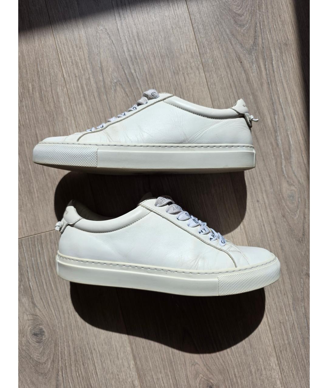 GIVENCHY Белые кожаные кеды, фото 6
