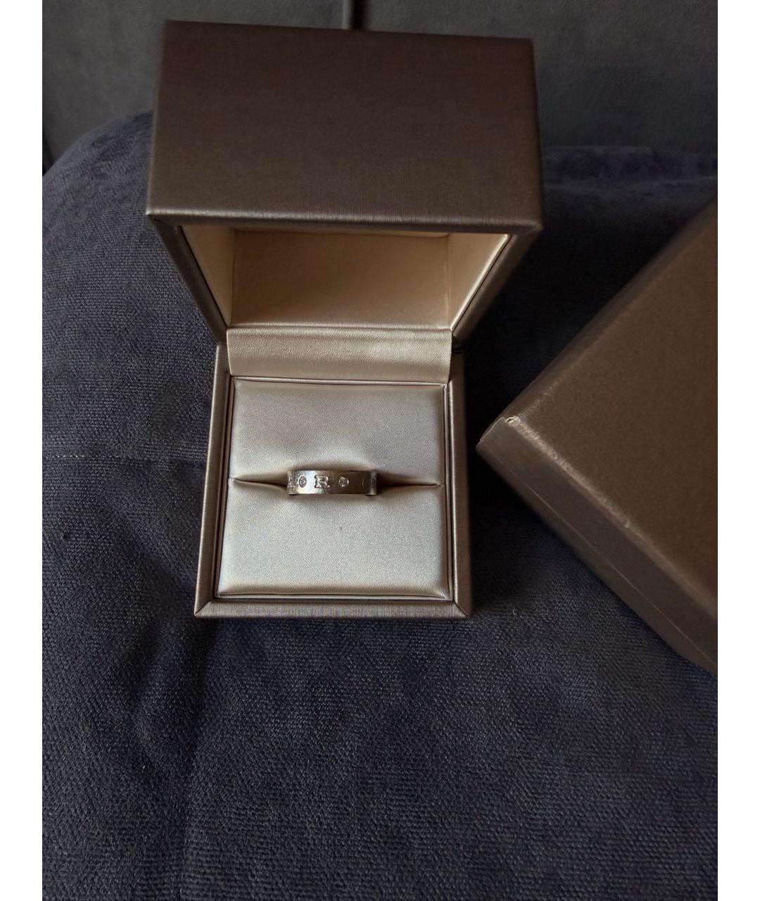 BVLGARI Серебряное кольцо из белого золота, фото 3