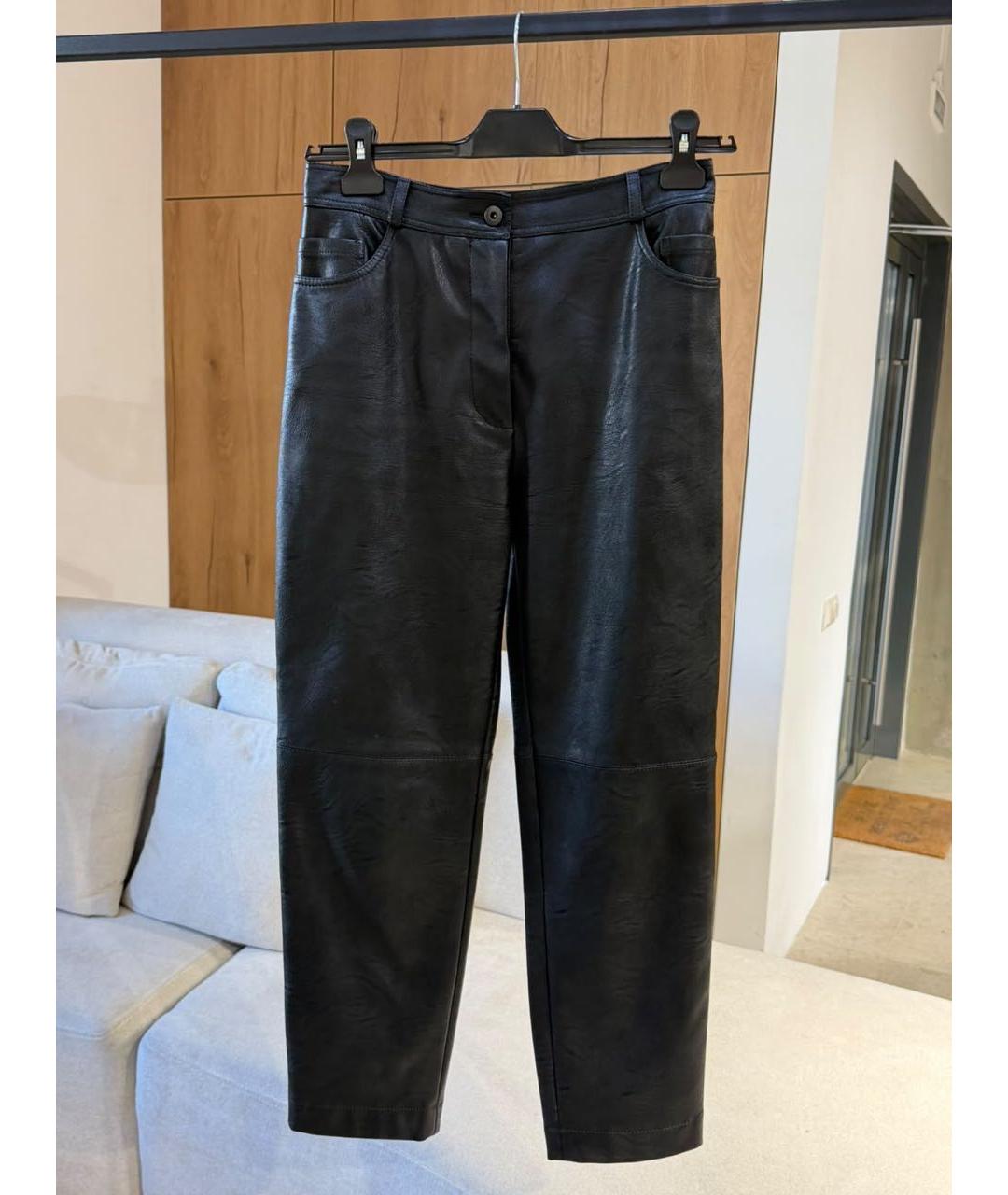 STELLA MCCARTNEY Черные брюки узкие, фото 3