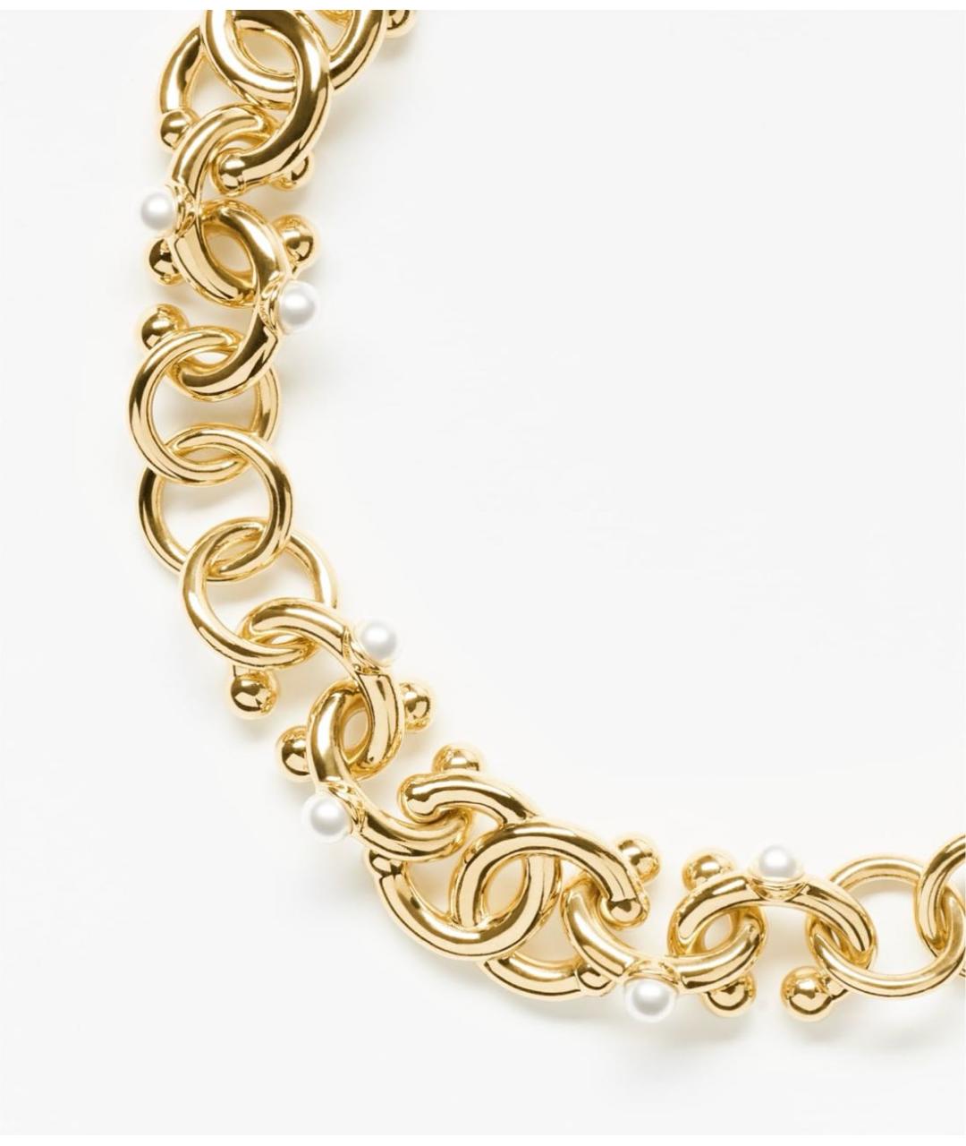 CHANEL Золотое колье, фото 3