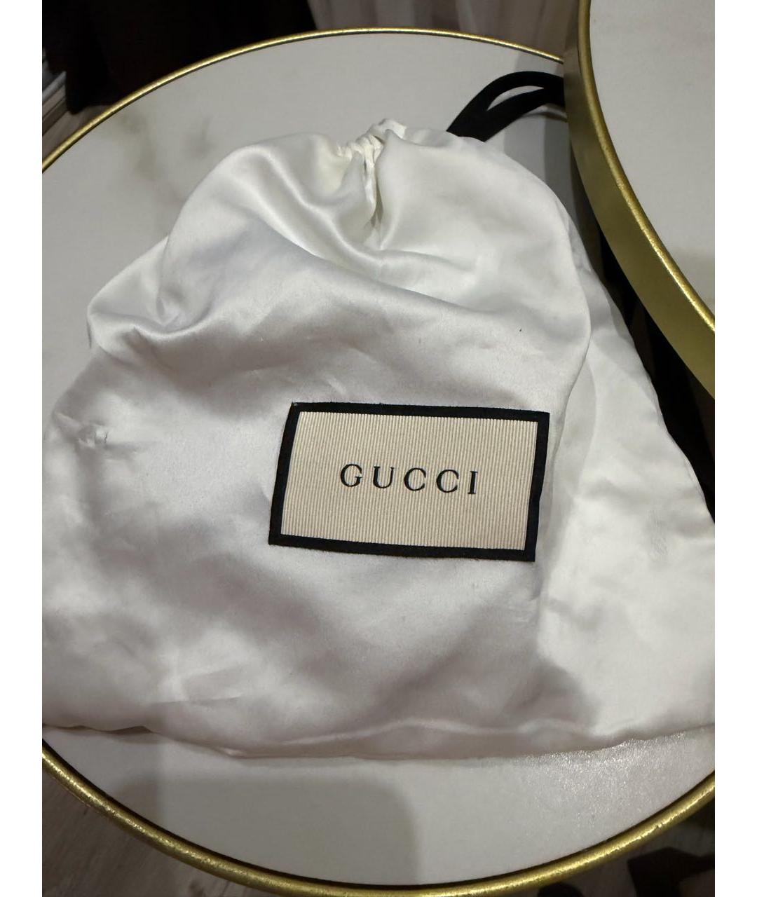 GUCCI Черный кожаный ремень, фото 4