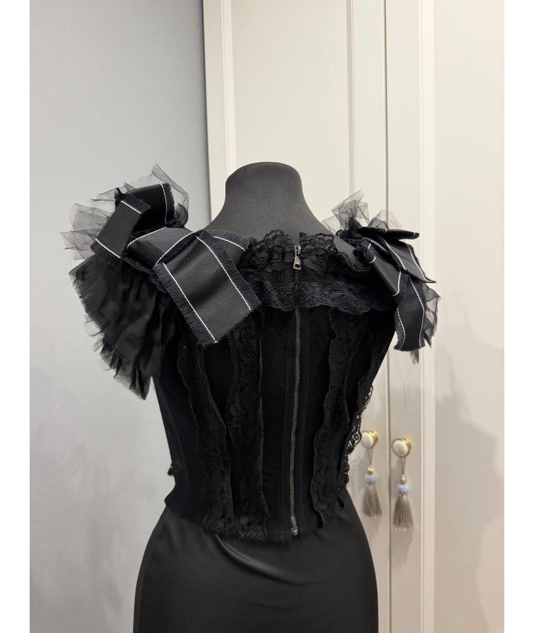 DOLCE&GABBANA Черный корсет, фото 4