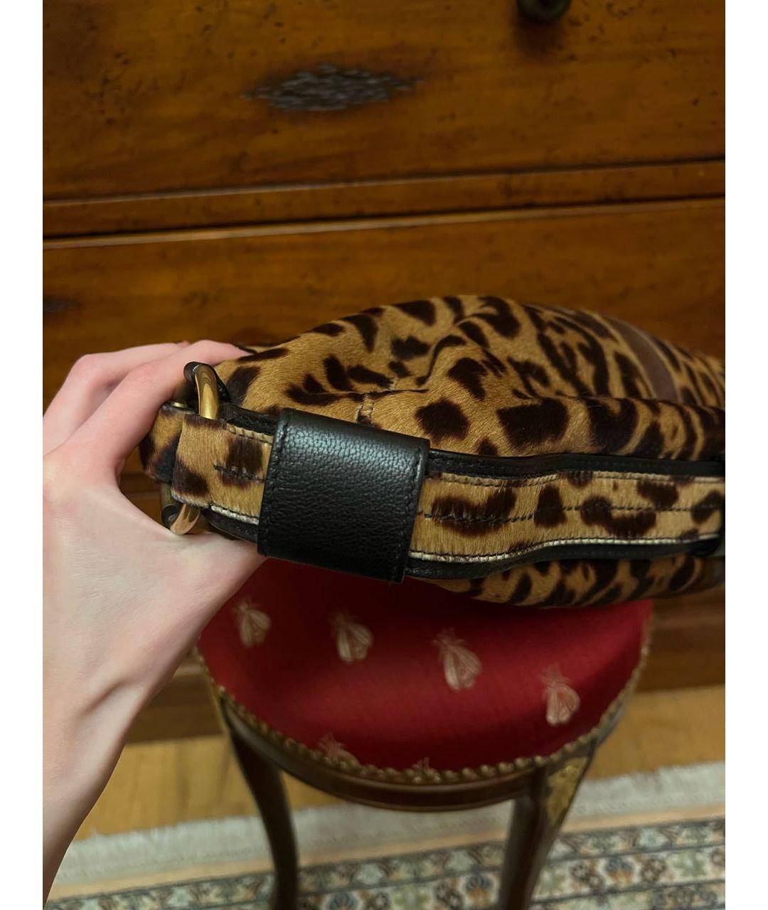 SAINT LAURENT Черная кожаная сумка с короткими ручками, фото 5