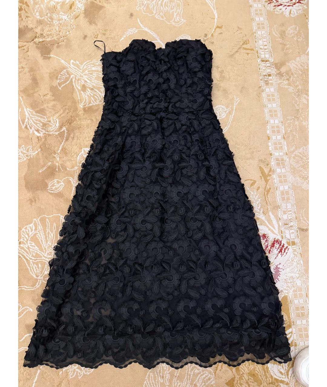 DOLCE&GABBANA Черное полиэстеровое вечернее платье, фото 6