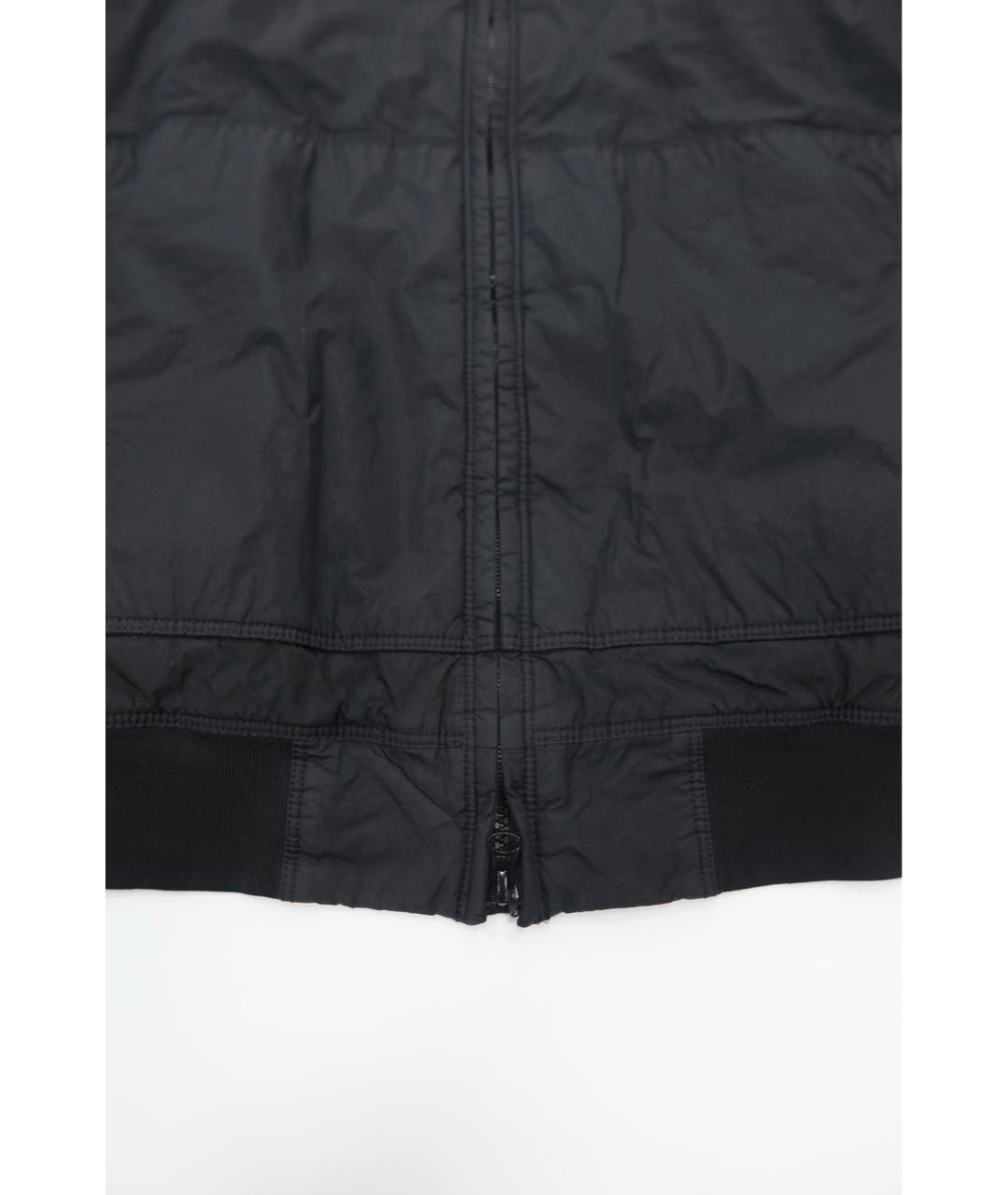 STONE ISLAND Черная полиамидовая куртка, фото 3