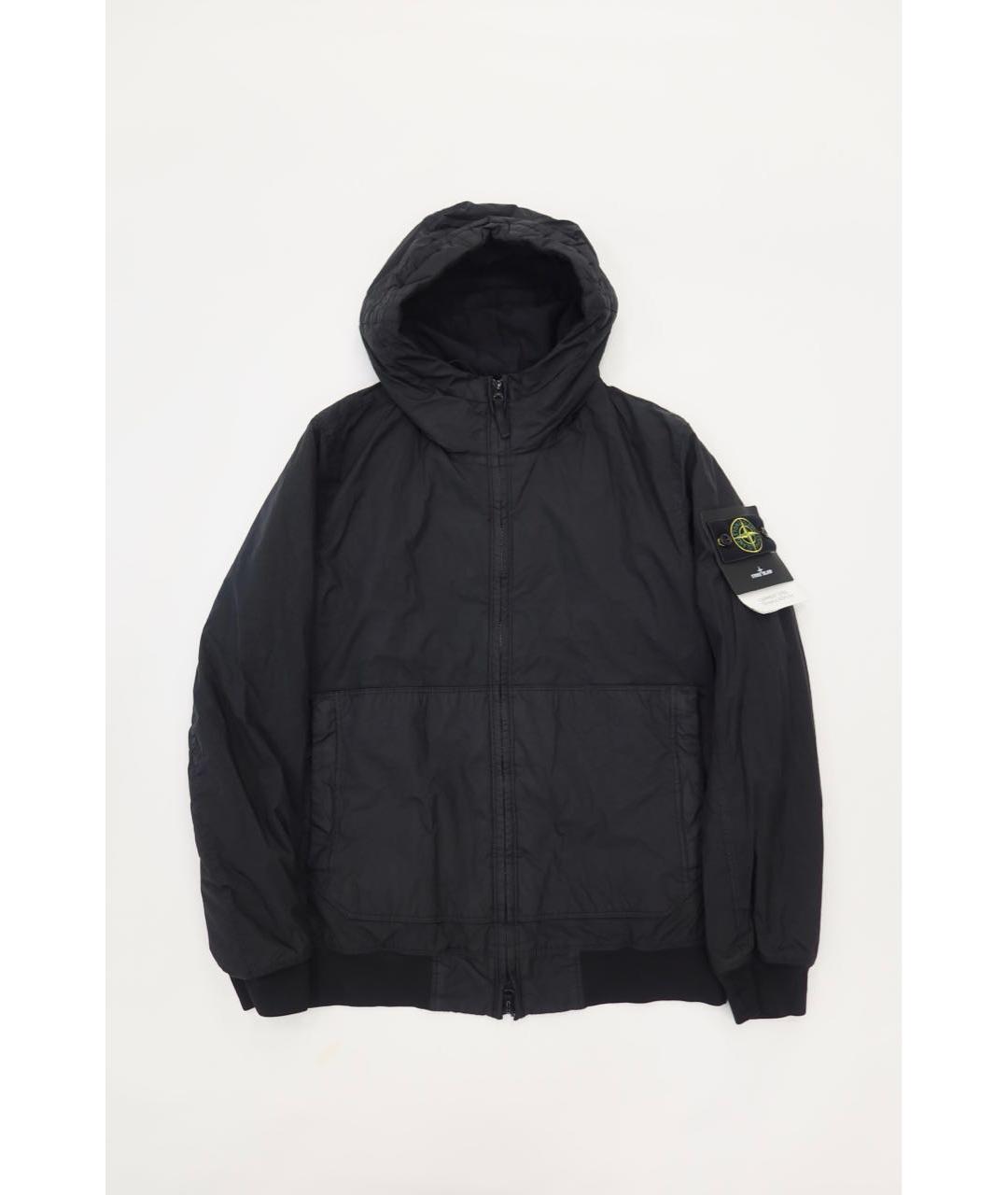 STONE ISLAND Черная полиамидовая куртка, фото 7