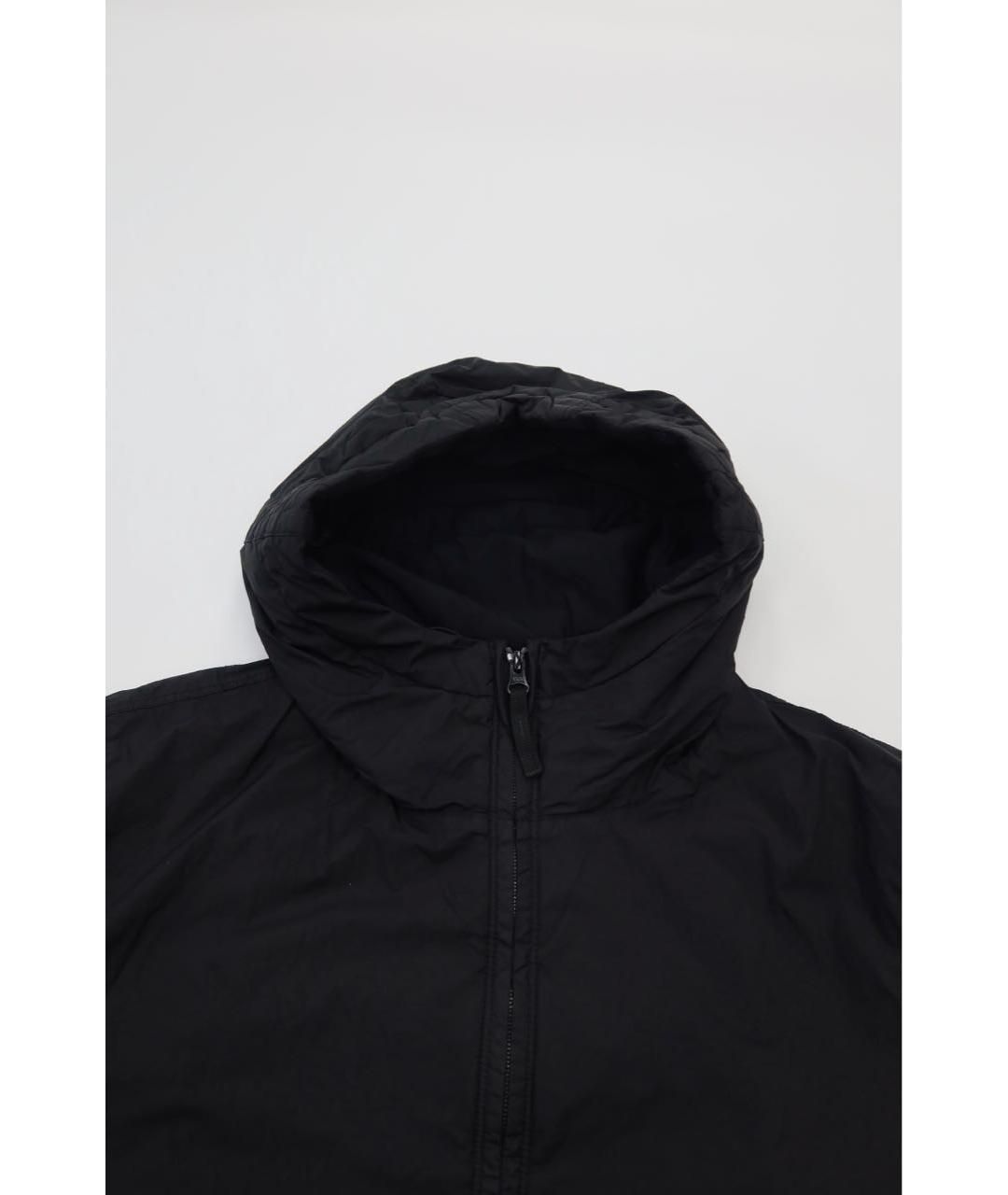 STONE ISLAND Черная полиамидовая куртка, фото 5