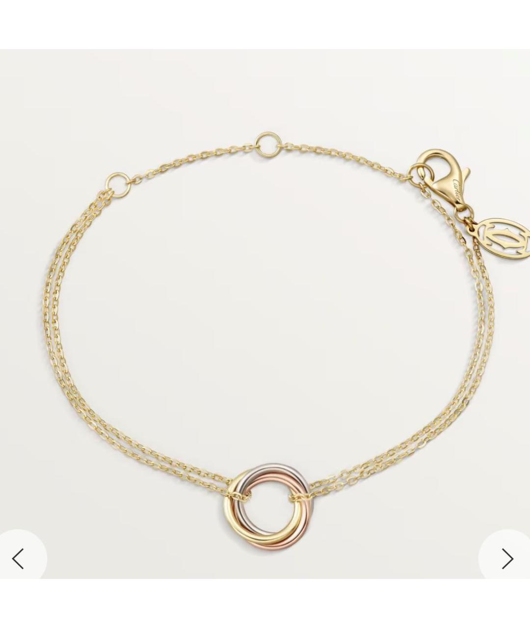 CARTIER Золотой браслет из желтого золота, фото 3