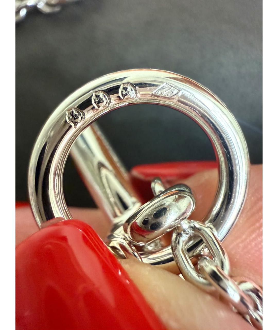 HERMES Серебряное серебряное колье, фото 4