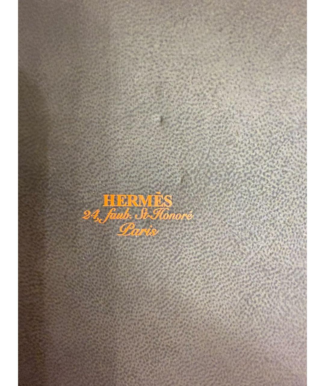 HERMES Серебряное серебряное колье, фото 5