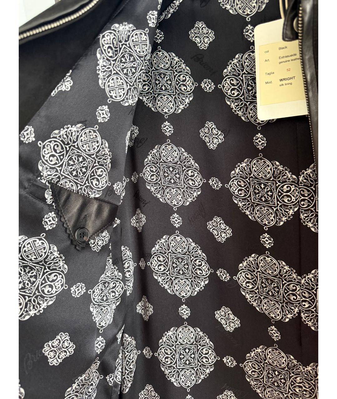 BRIONI Черная замшевая куртка, фото 4