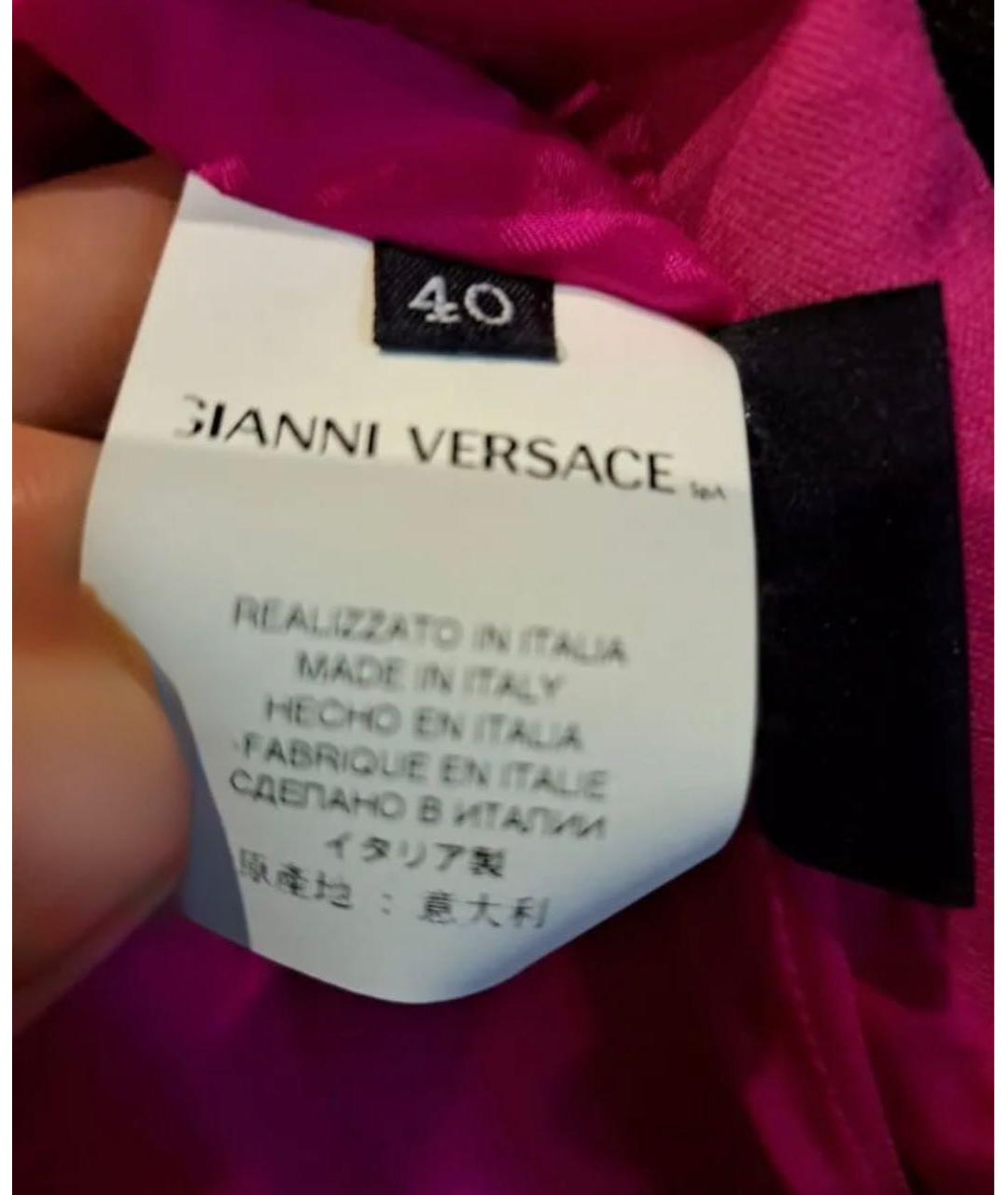 VERSACE Фуксия пальто, фото 4