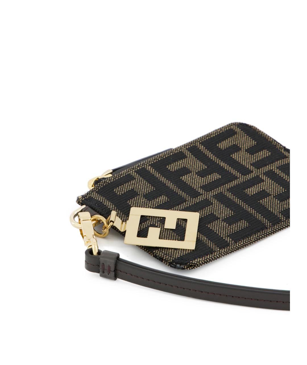 FENDI Коричневый кошелек, фото 4