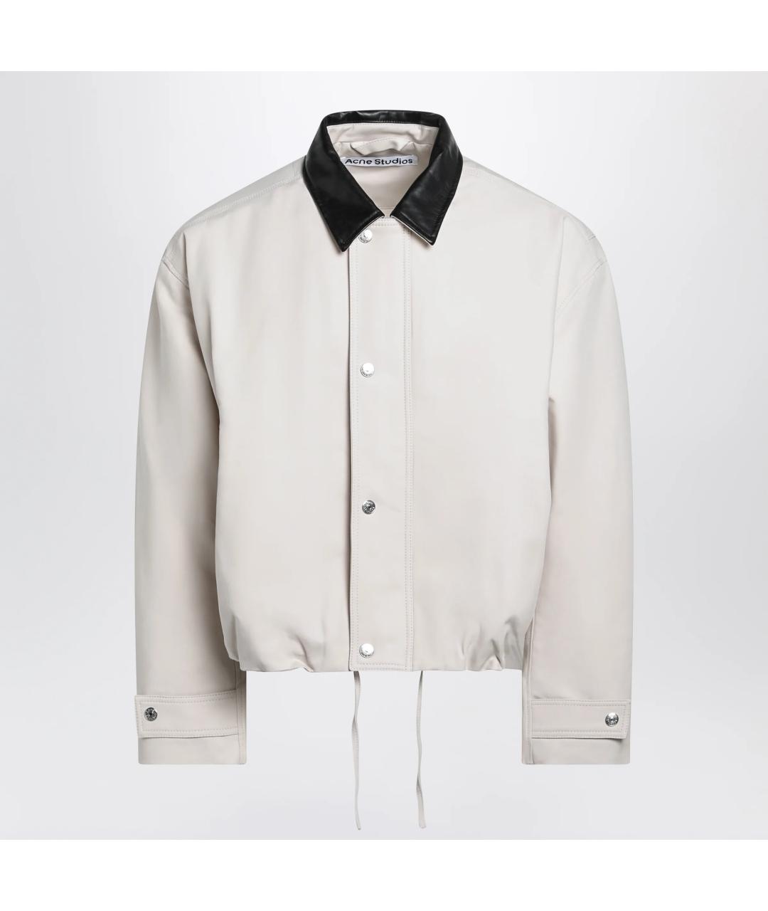 ACNE STUDIOS Бежевая хлопковая куртка, фото 3