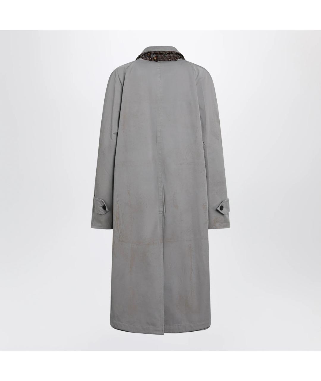 PRADA Серая хлопковая куртка, фото 2