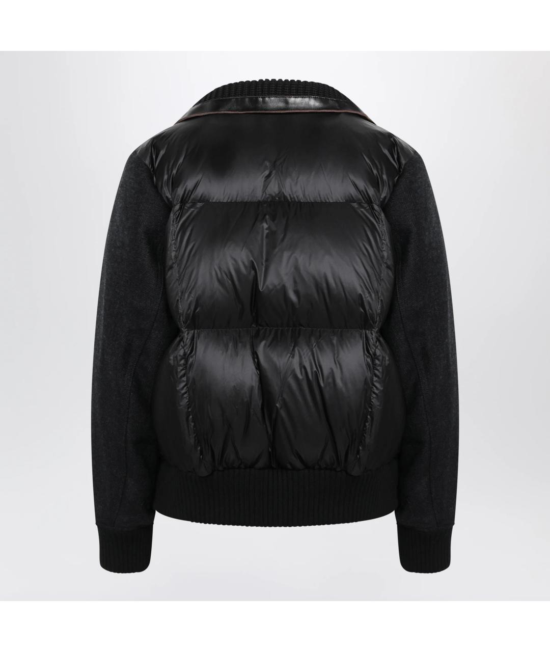 SACAI Антрацитовая шерстяная куртка, фото 2