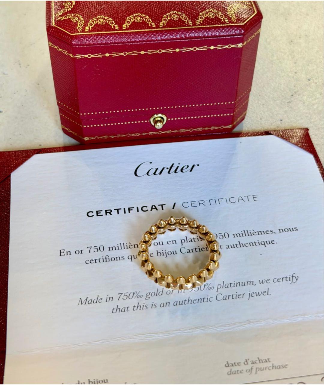 CARTIER Золотое кольцо из желтого золота, фото 2