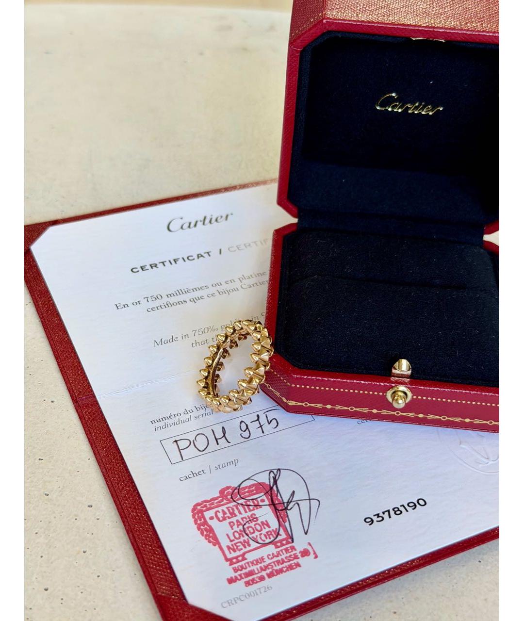 CARTIER Золотое кольцо из желтого золота, фото 4