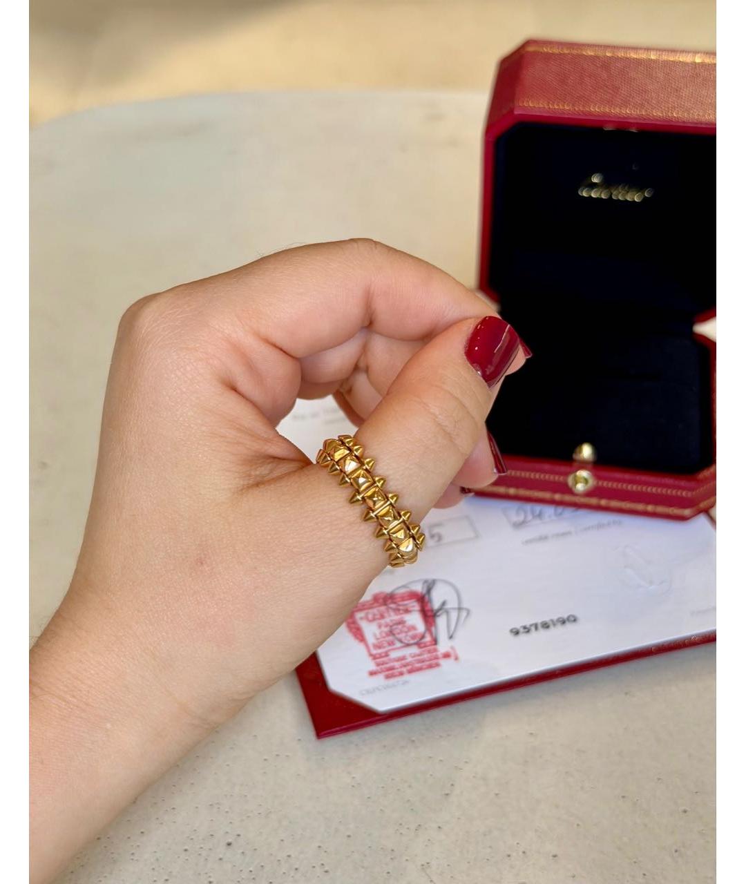 CARTIER Золотое кольцо из желтого золота, фото 3