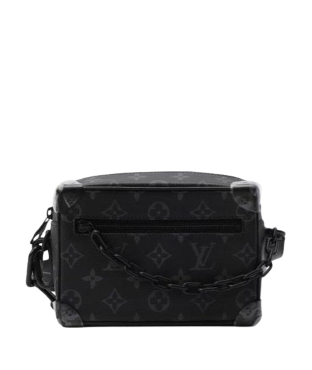 LOUIS VUITTON Серая сумка через плечо из канвы, фото 1