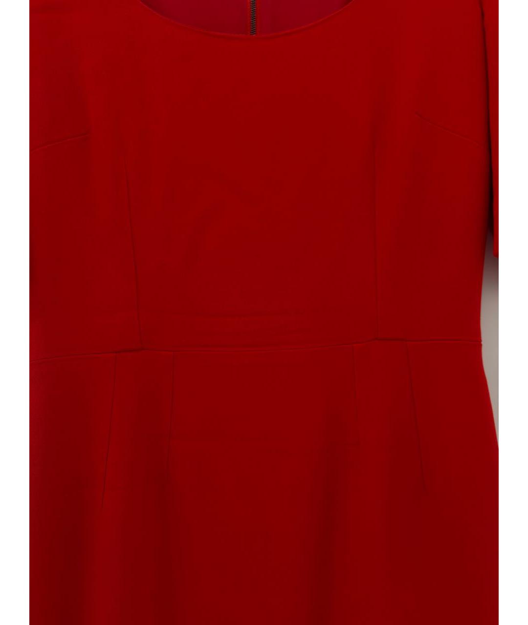 DOLCE&GABBANA Красное коктейльное платье, фото 4