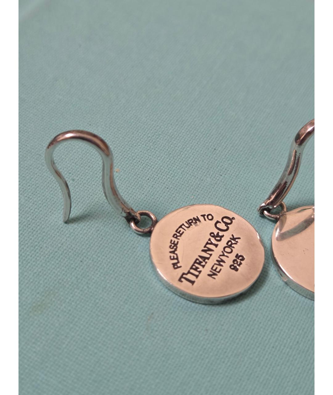 TIFFANY&CO Серебряные серебряные серьги, фото 3