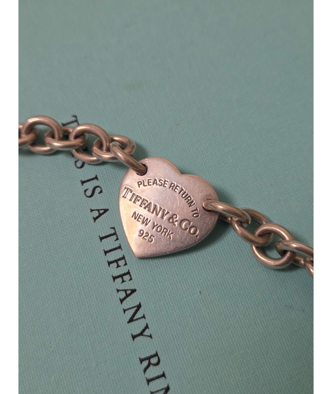 TIFFANY&CO Серебряный серебряный браслет, фото 2