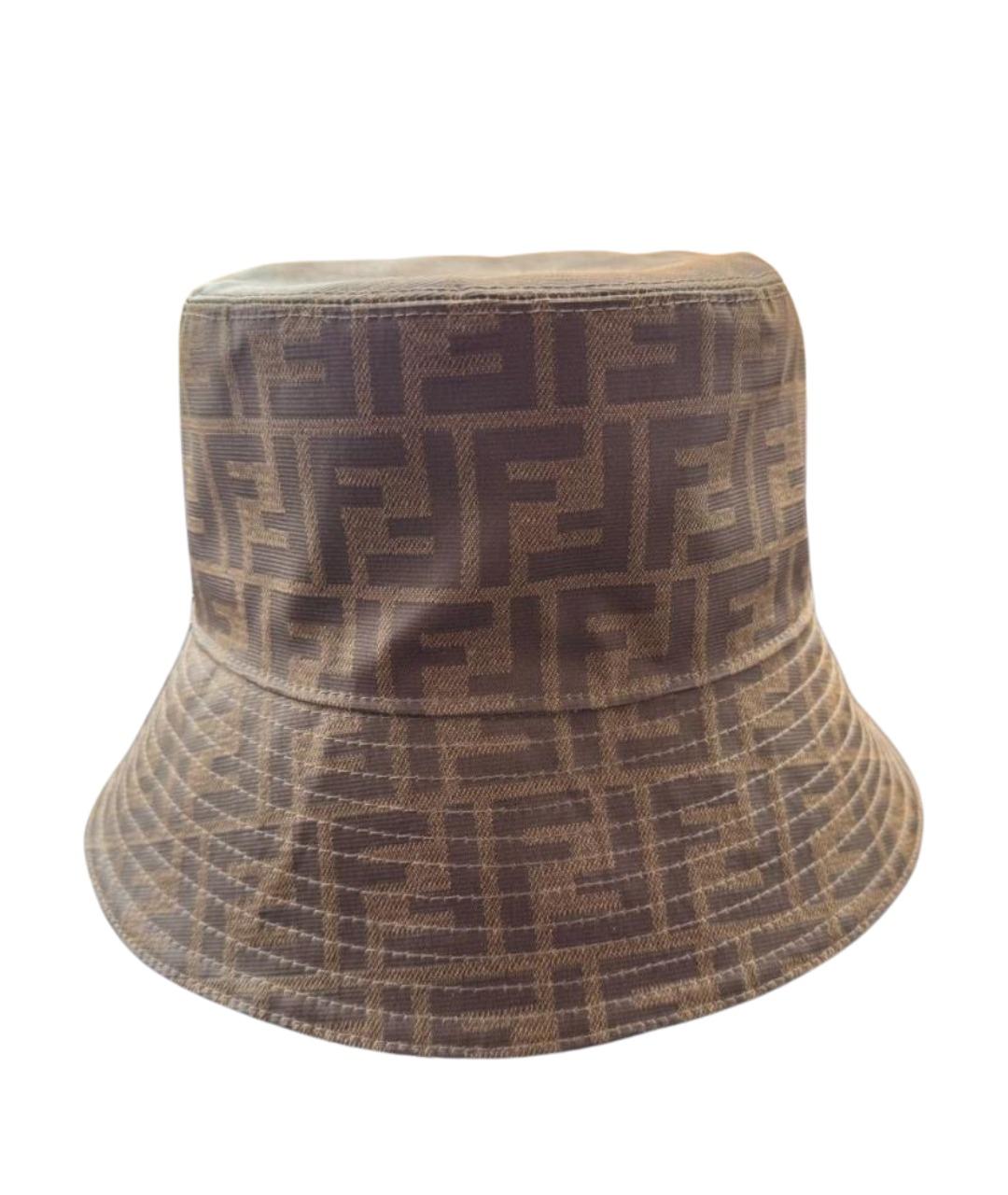 FENDI Бежевая панама, фото 1