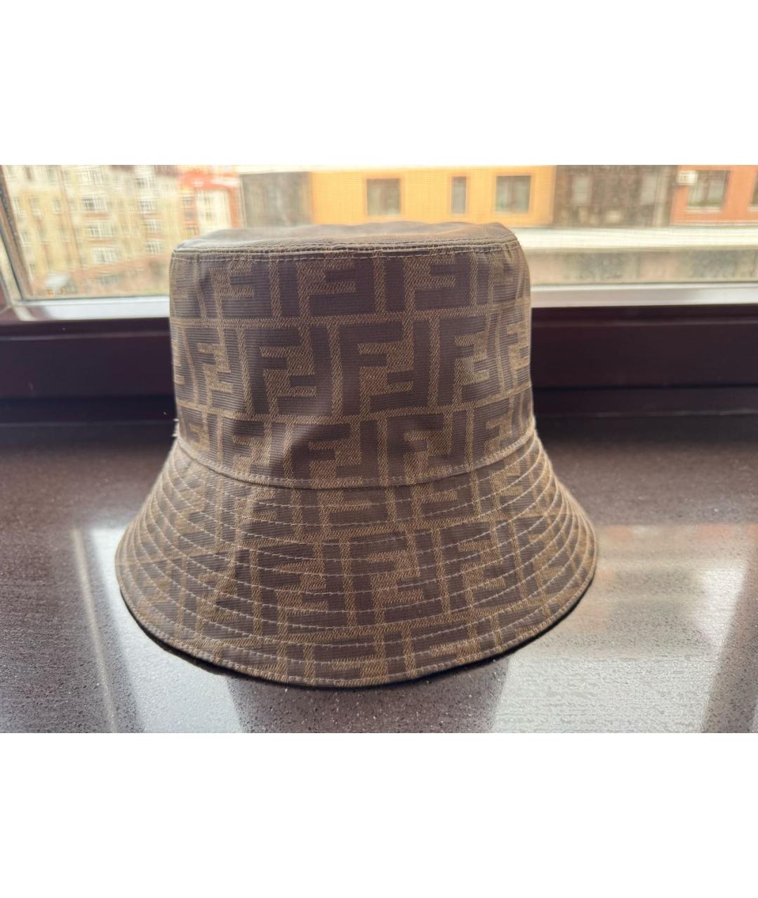 FENDI Бежевая панама, фото 5