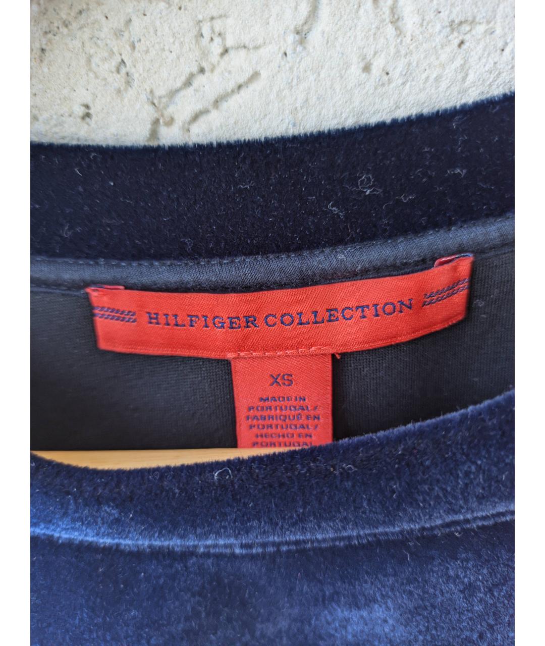 HILFIGER COLLECTION Темно-синяя полиамидовая футболка, фото 6