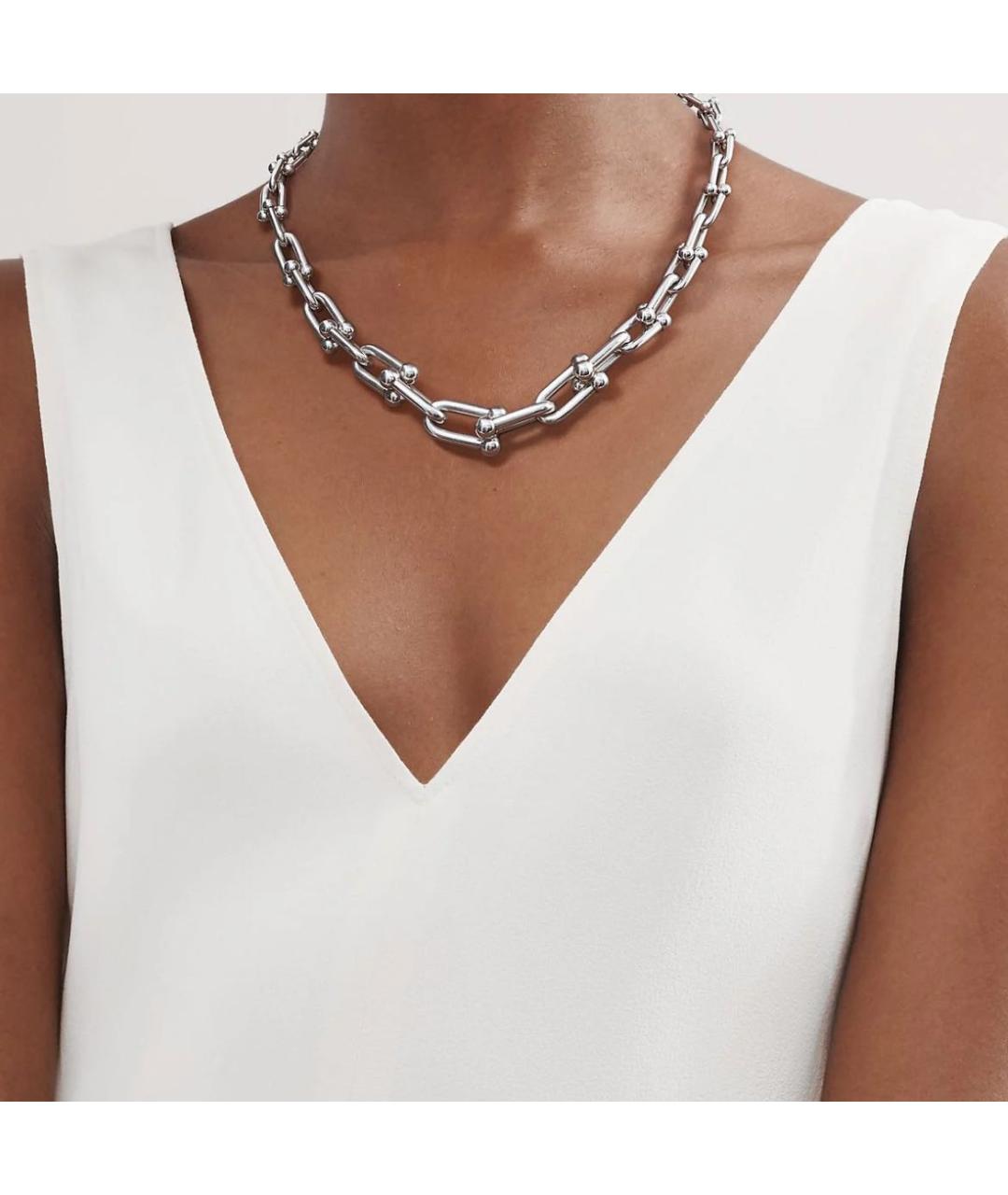 TIFFANY&CO Серебряное серебряное колье, фото 4