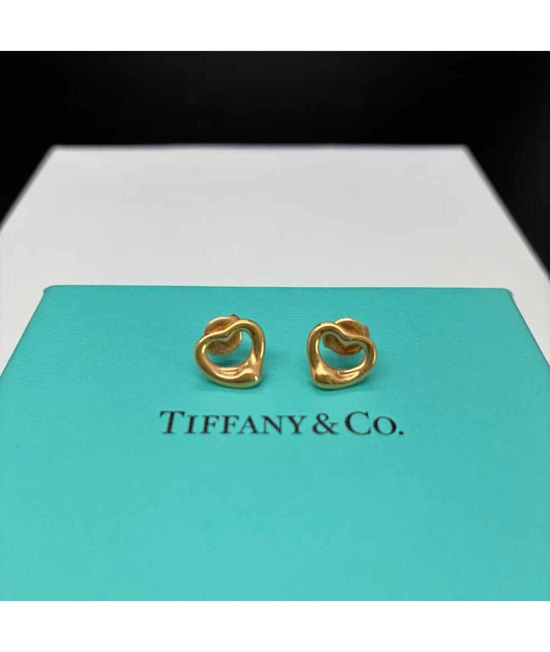 TIFFANY&CO Золотые серьги из розового золота, фото 6