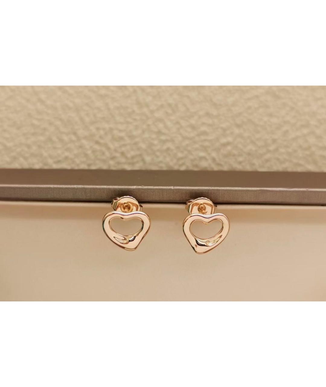 TIFFANY&CO Золотые серьги из розового золота, фото 4